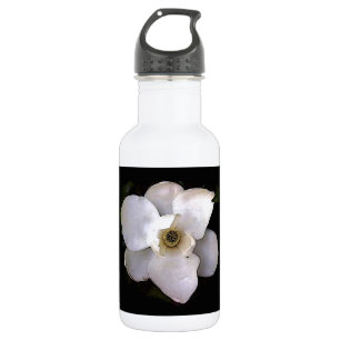 Bouteille D'eau En Acier Inoxydable Magnolia blanche