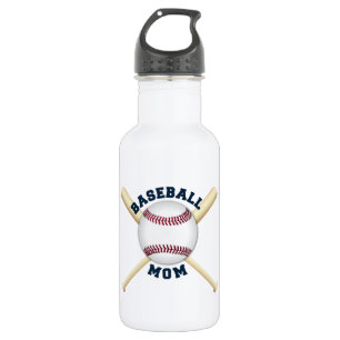 Bouteille D'eau En Acier Inoxydable Maman branchée de baseball