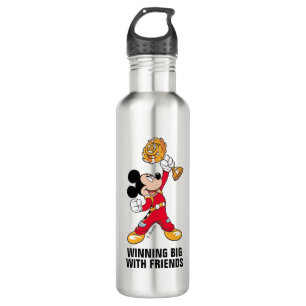 Bouteille D'eau En Acier Inoxydable Mickey et les Roadster Racers Mickey & Trophée