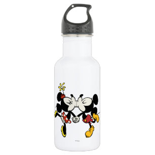 Bouteille D'eau En Acier Inoxydable Mickey et Minnie Kissing