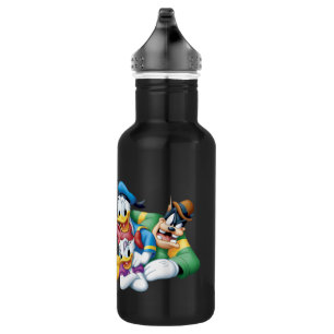 Bouteille D'eau En Acier Inoxydable Mickey & Friends   Agenouillage