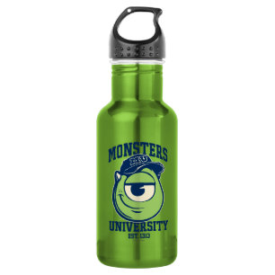 Bouteille D'eau En Acier Inoxydable Mike Monsters University Est. 1313 lumière