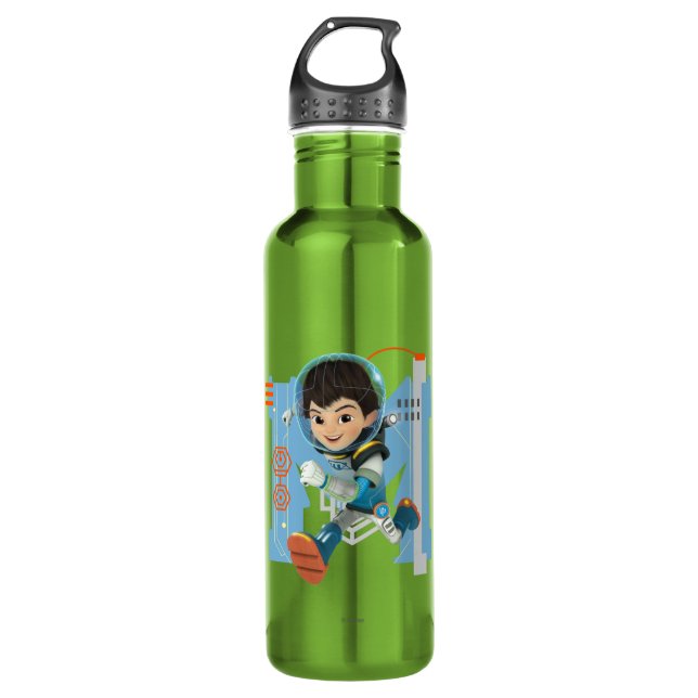 Bouteille D'eau En Acier Inoxydable Miles Callisto Running - Circuitry Graphic (Devant)