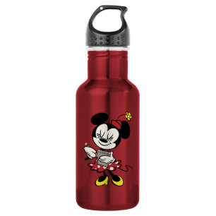 Bouteille D'eau En Acier Inoxydable Minnie française Serveuse
