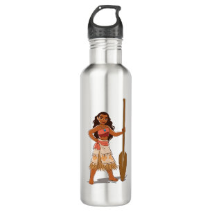 Bouteille D'eau En Acier Inoxydable Moana   Fille De La Mer