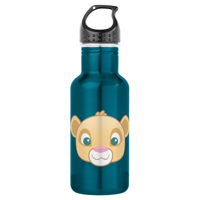 Bouteille D'eau En Acier Inoxydable Nala Emoji (Devant)