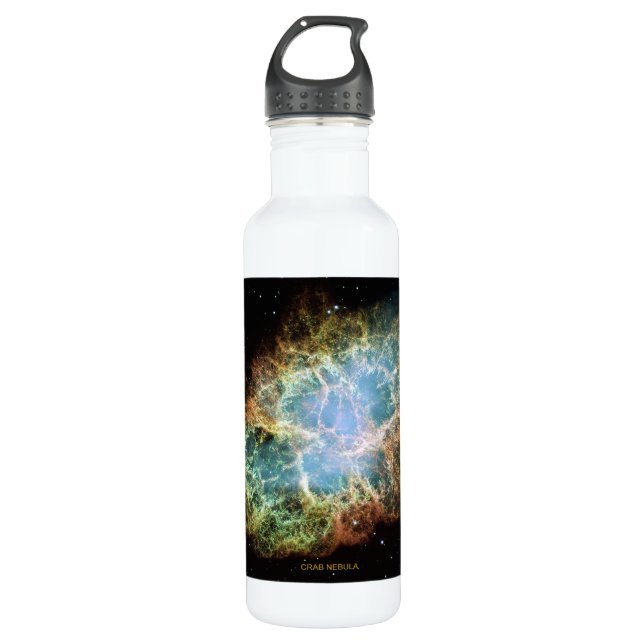 Bouteille D'eau En Acier Inoxydable Nebula du crabe (Devant)