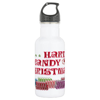 Bouteille D'eau En Acier Inoxydable Noël à la dure bonbons