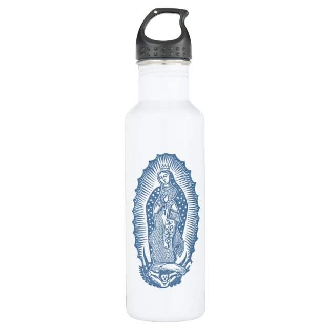 Bouteille D'eau En Acier Inoxydable Notre-Dame de Guadalupe (Devant)