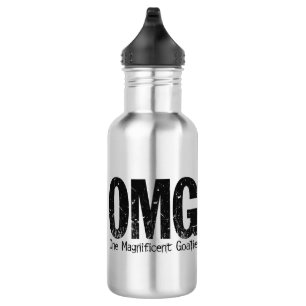 Bouteille D'eau En Acier Inoxydable OMG : Un gardien de but magnifique (Hockey)