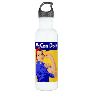 Bouteille D'eau En Acier Inoxydable On Peut Le Faire ! L'affiche 2ÈME GUERRE MONDIALE 