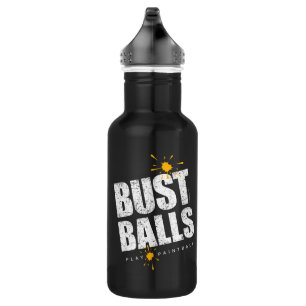 Bouteille D'eau En Acier Inoxydable Paintball Foutre des Boules