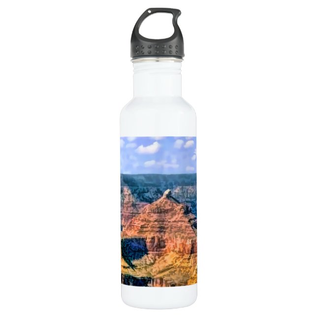 Bouteille D'eau En Acier Inoxydable Parc national Arizona de canyon grand (Devant)