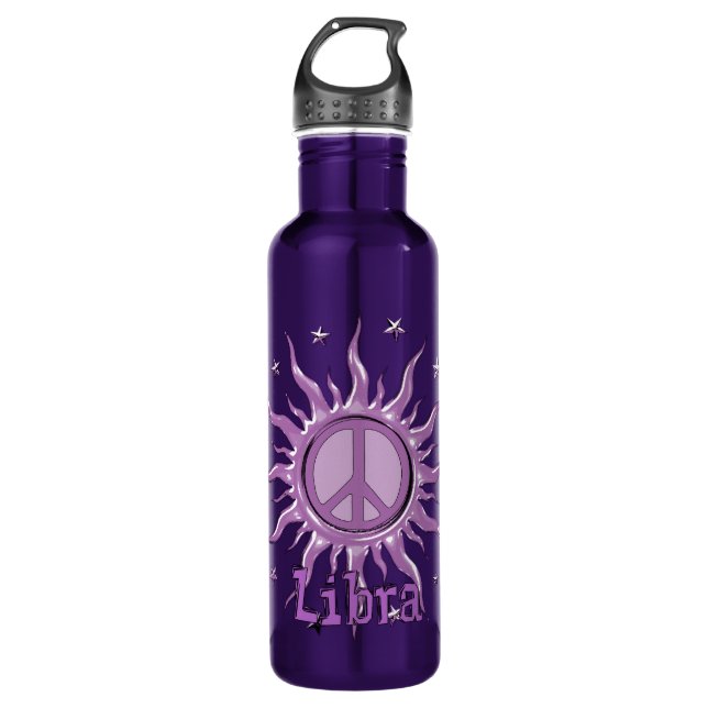 Bouteille D'eau En Acier Inoxydable Peace Sun Libra (Devant)