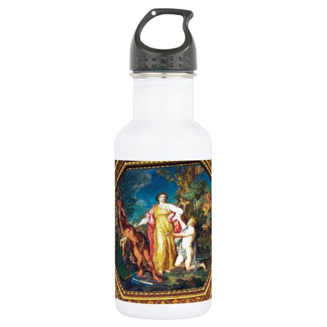 Bouteille D'eau En Acier Inoxydable Peinture murale dans le musée de Vatican (Devant)