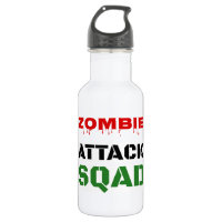 Peloton drôle d'attaque de zombi