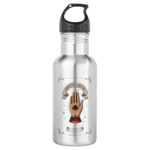 Bouteille D'eau En Acier Inoxydable PERCIVAL GRAVES™ Magic Hand Graphic