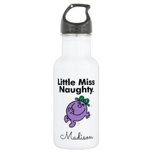 Bouteille D'eau En Acier Inoxydable Petite Miss   Little Miss Naughty is So Naughty
