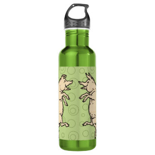 Bouteille D'eau En Acier Inoxydable Pigs Danser Antique Piggy Dance Jig