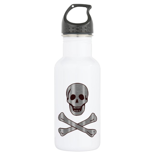 Bouteille D'eau En Acier Inoxydable Pirate en bois en acier (Devant)