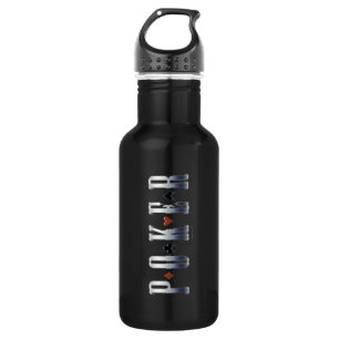 Bouteille D'eau En Acier Inoxydable Poker