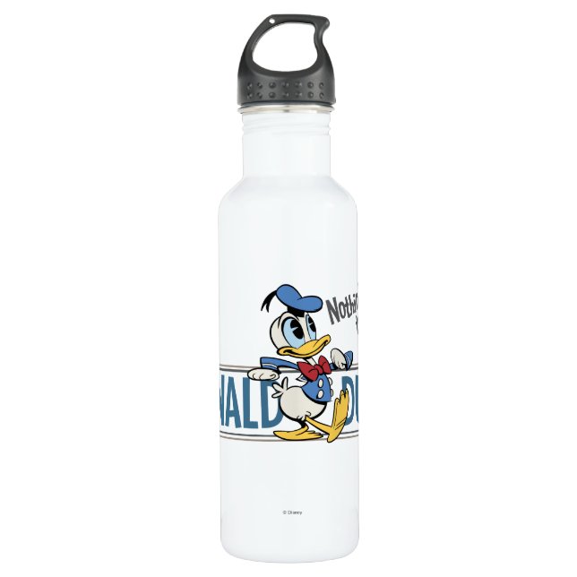 Bouteille D'eau En Acier Inoxydable Principaux raccourcis Mickey | Donald Hot Shot (Devant)