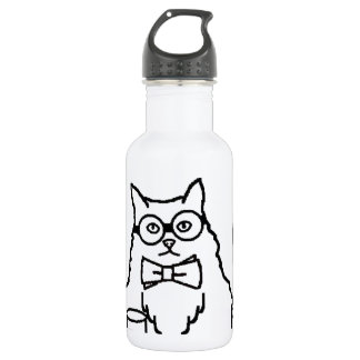 Bouteille D'eau En Acier Inoxydable Professeur Cat