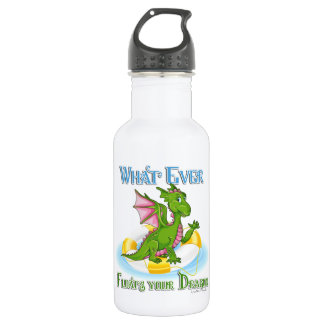 Bouteille D'eau En Acier Inoxydable Quel Que Soit Ce Qui Flotte Votre Dragon Mignonne