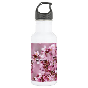 Bouteille D'eau En Acier Inoxydable Sakura Cherry Blossoms Pastel Pink Layers