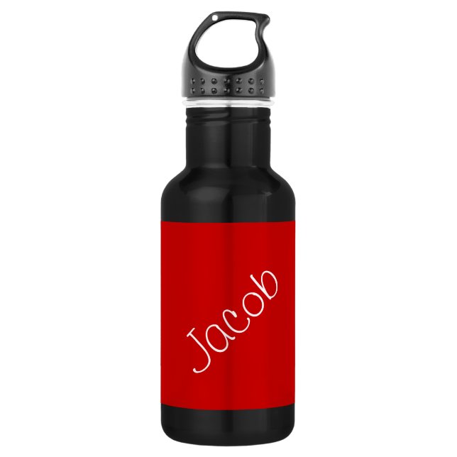 Bouteille D'eau En Acier Inoxydable Sports personnalisés (Devant)