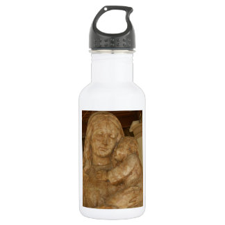Bouteille D'eau En Acier Inoxydable Statue de la Vierge Marie et de l'Enfant Jésus