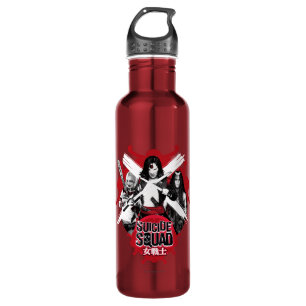 Bouteille D'eau En Acier Inoxydable Suicide Squad   Squad Girls "Female Warrior"