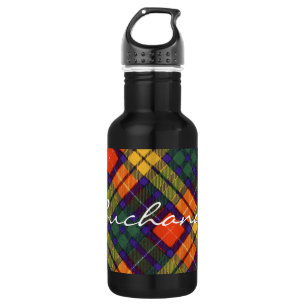 Bouteille D'eau En Acier Inoxydable Tartan écossais de kilt de plaid de clan de