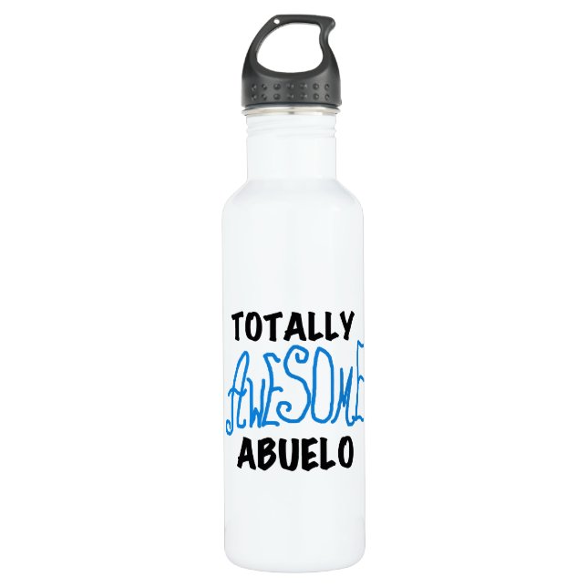 Bouteille D'eau En Acier Inoxydable Totalement génial Abuelo Tshirts et (Devant)