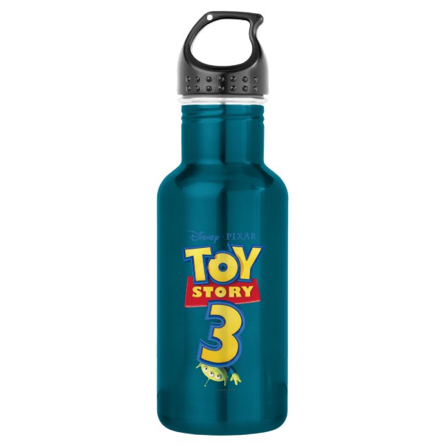 Bouteille D'eau En Acier Inoxydable Toy Story 3 - Logo (Devant)