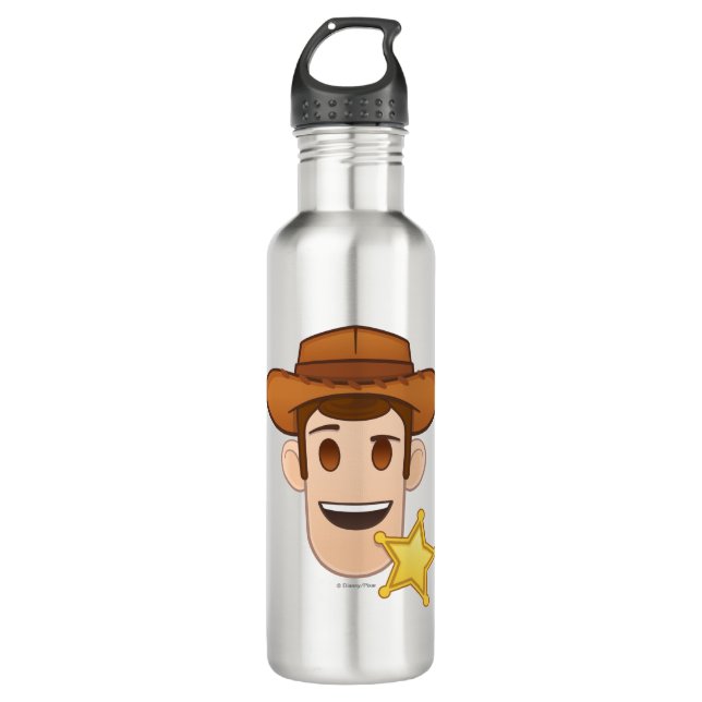 Bouteille D'eau En Acier Inoxydable Toy Story| Woody Emoji (Devant)