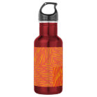 Vagues jaunes et d'orange