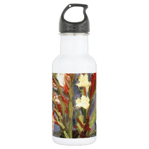 Bouteille D'eau En Acier Inoxydable Vase avec Gladioli par Vincent van Gogh, 1886.