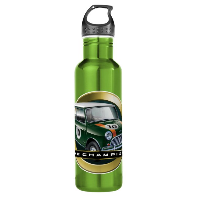 Bouteille D'eau En Acier Inoxydable Vert de MiniCooper S (Devant)