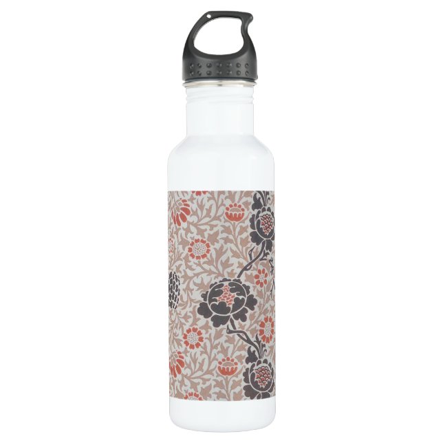 Bouteille D'eau En Acier Inoxydable William Morris Grafton Botanic Art Design (Devant)