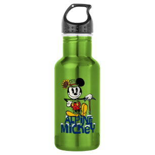 Bouteille D'eau En Acier Inoxydable Yodelberg Mickey Alpine Mickey