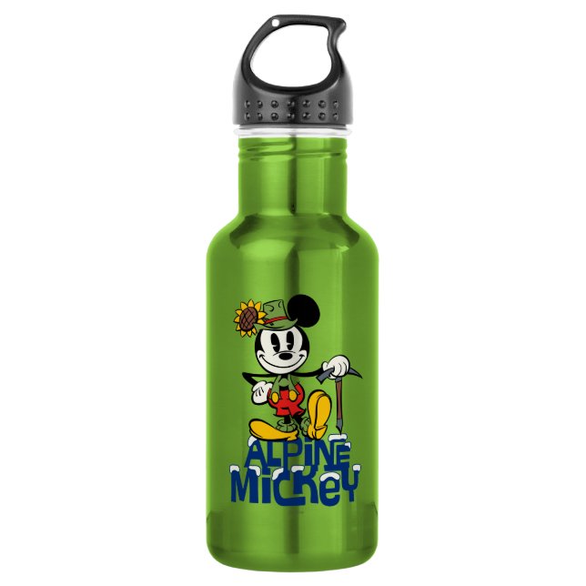 Bouteille D'eau En Acier Inoxydable Yodelberg Mickey | Alpine Mickey (Devant)
