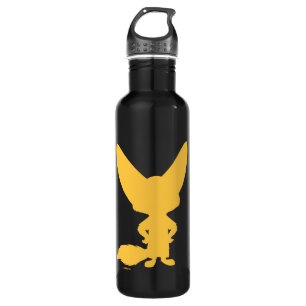 Bouteille D'eau En Acier Inoxydable Zootopia Finnick Silhouette