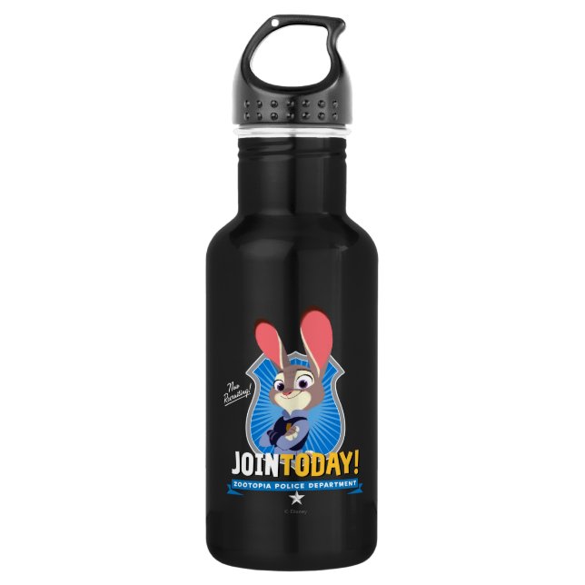 Bouteille D'eau En Acier Inoxydable Zootopie| Judy Hopps - Joignez-vous aujourd'hui! (Devant)