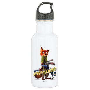 Bouteille D'eau En Acier Inoxydable Zootopie Judy & Nick - Suspect appréhendé !