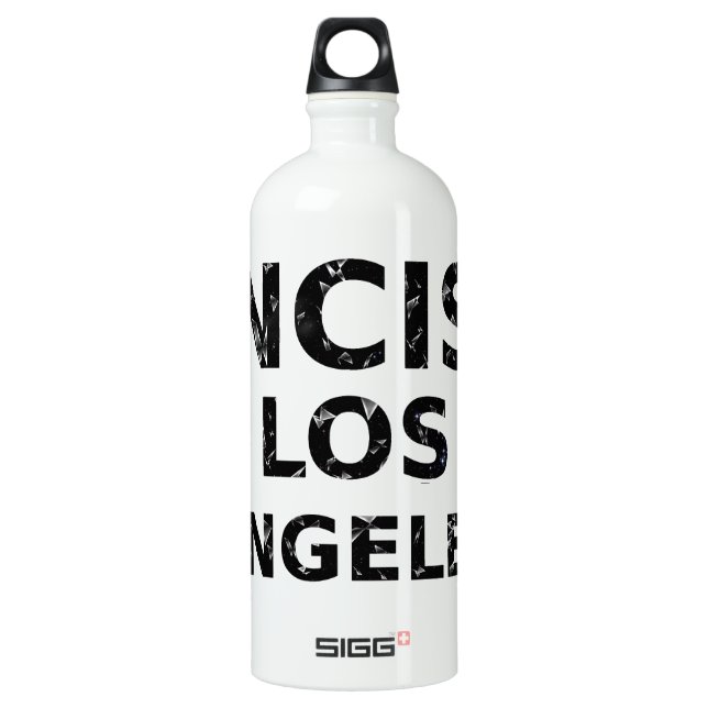 Bouteille D'eau En Aluminium Logo de NCIS Los Angeles (Devant)