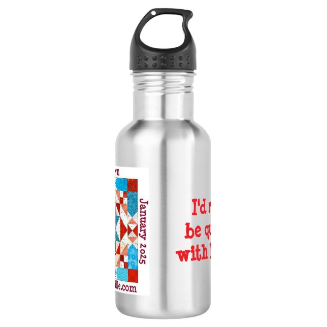 Bouteille d'eau en aluminium pour le mystère de la (Devant)
