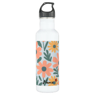 Bouteille D'eau Enfants Cute Ladybug Polka dot Daisy Flower Motif