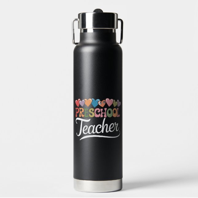 Bouteille D'eau Enseignant Préscolaire Premier Jour Super Retour À (Salle de sport)