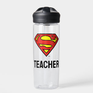 Bouteille D'eau Enseignant Superman S-Shield   Logo Superman